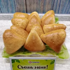 Треугольники с курицей и картофелем