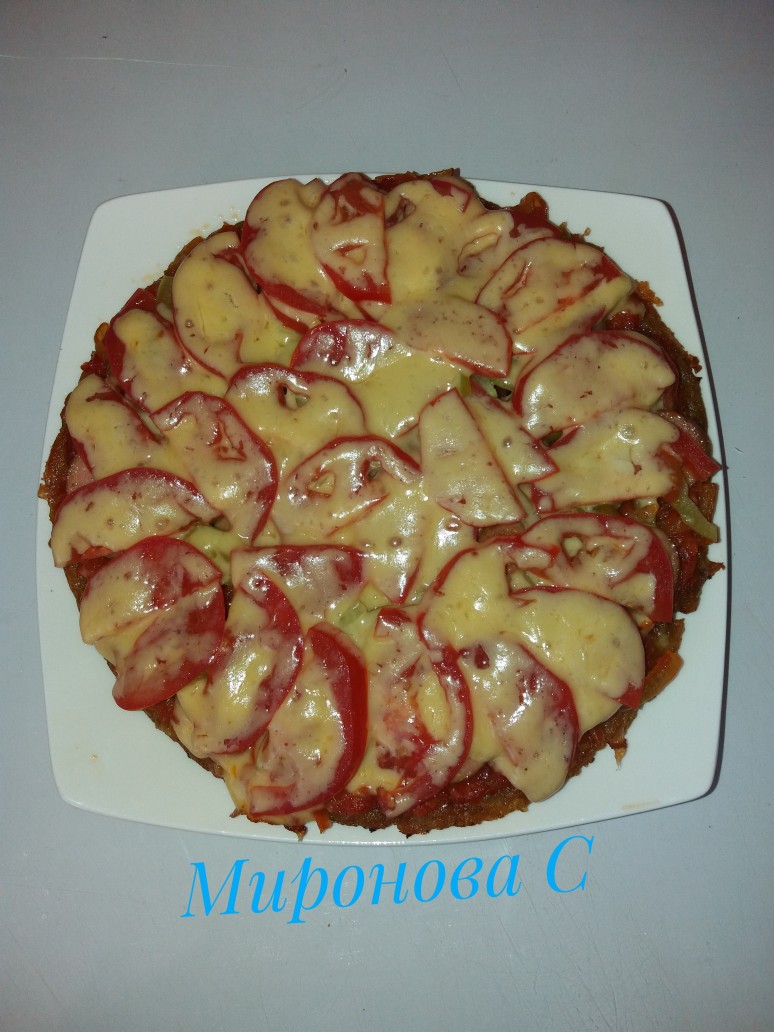 Пицца на картофельной основе "На любителя"