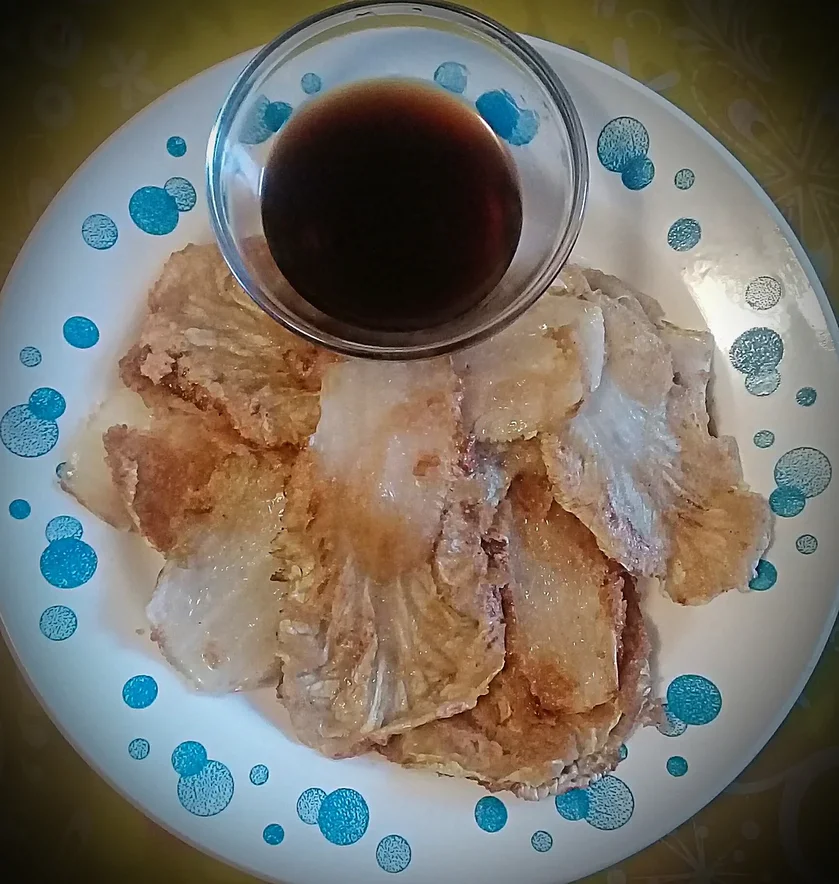 Листья пекинской капусты в кляре