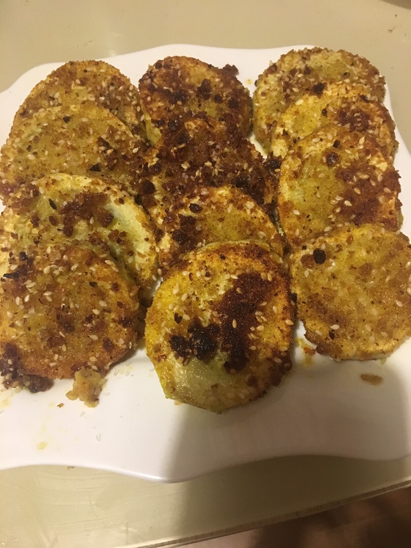 Кабачки в панировке