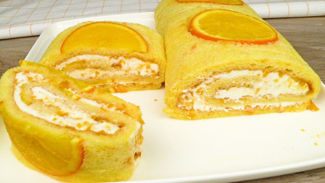 Апельсиновый рулет | Orange roll