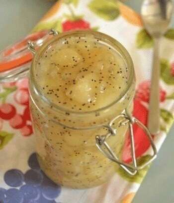 Варенье из груш с маком