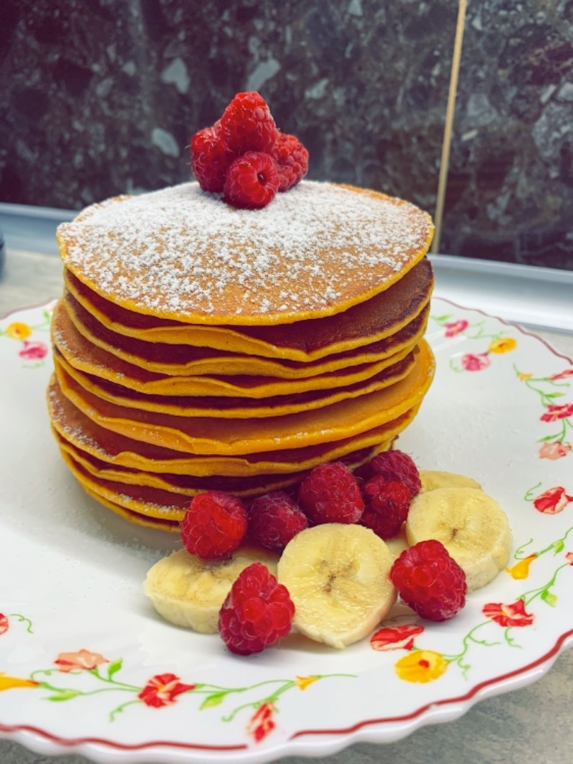 Тыквенные панкейки