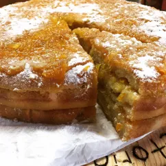 Рождественский апельсиновый пирог 🥧 🍊🍊🍊