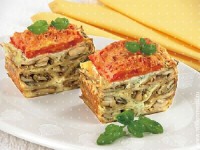 Запеканка из цветной капусты с сосисками