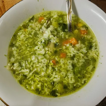 Шпинатный суп