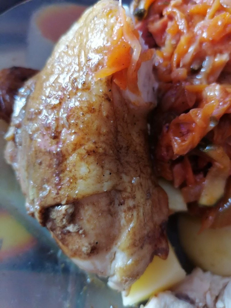 Как приготовить Как запечь сочную курицу в духовке на Новый Год рецепт пошагово