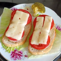 Бутерброды с котлеткой из индейки