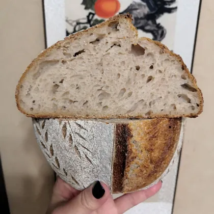 Гречневый хлеб на пшеничной закваске