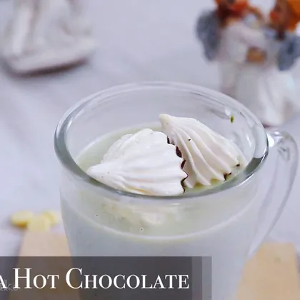 Горячий шоколад с чаем матча | Matcha White Hot Chocolate