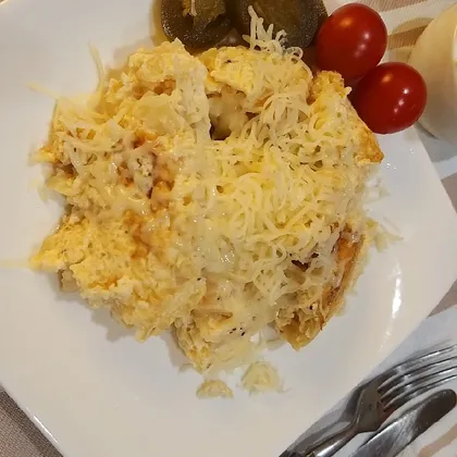 Омлет с цветной капустой 🥚