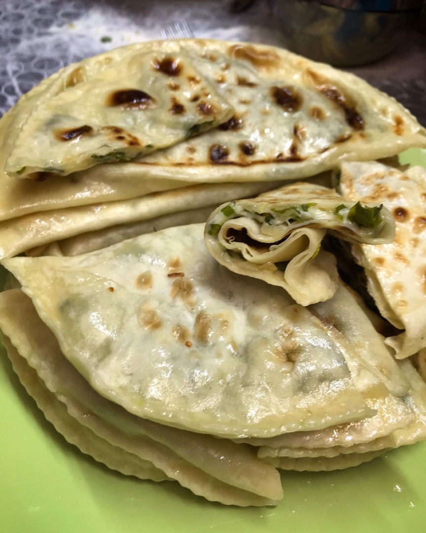 Чуду с черемшой и сыром