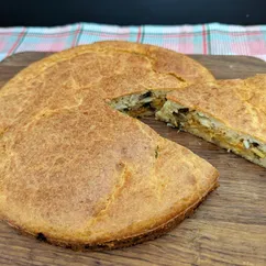Быстрый пирог с капустой