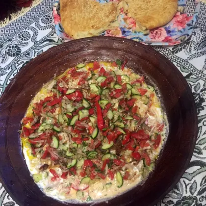 Таджикская национальная блюда «Шакароб»🇹🇯😌👌