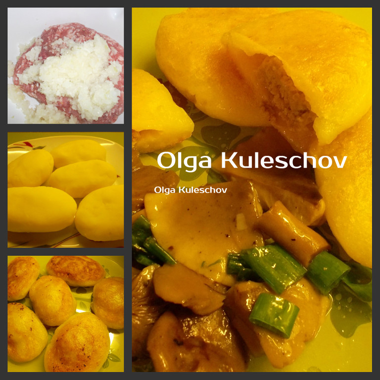 Картофельные кнедлики с ароматным беконом (чешский рецепт)