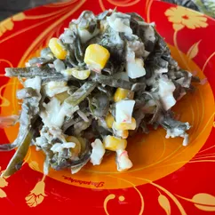 Салат из морской капусты 