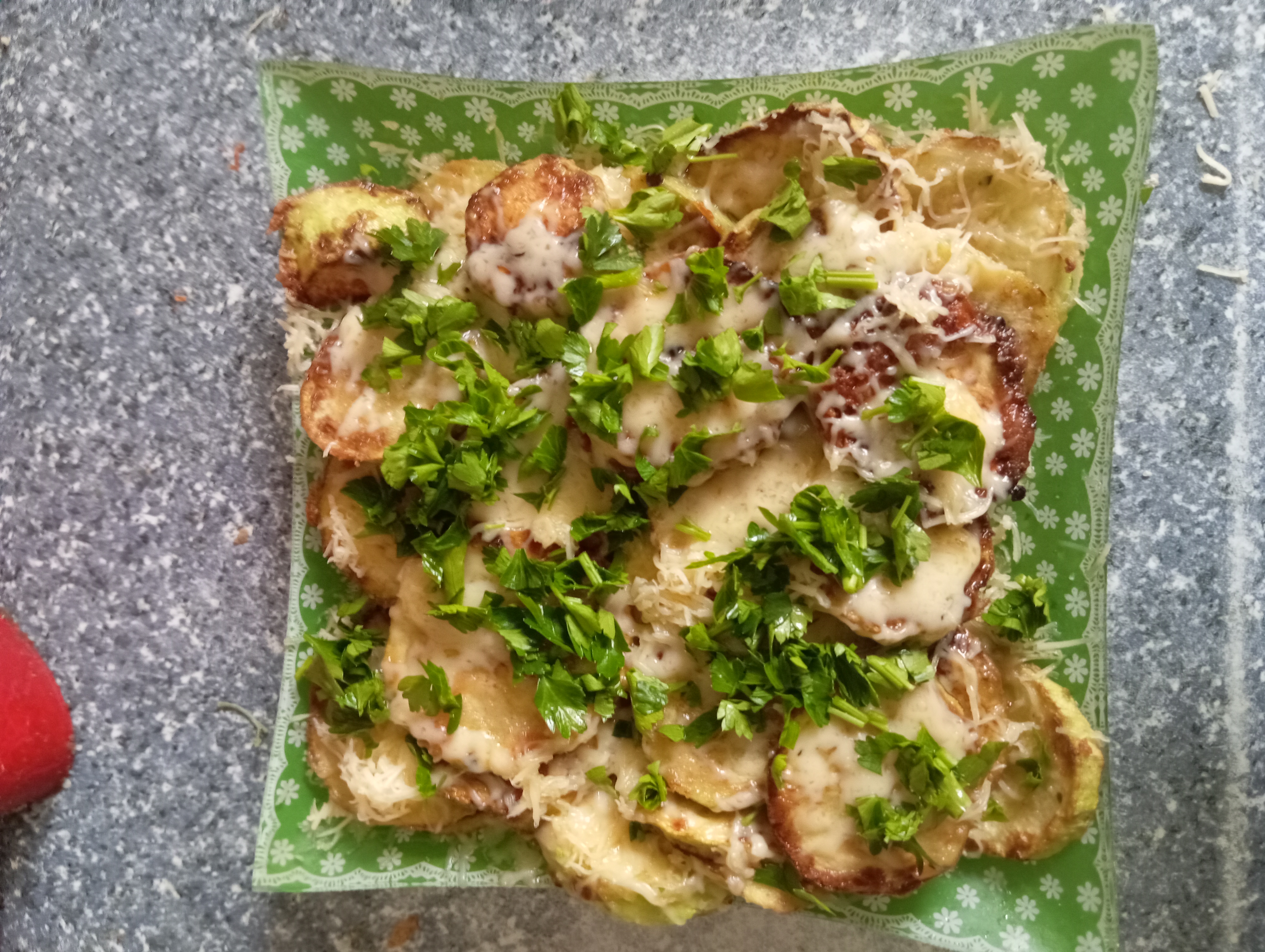 Кабачок с сыром
