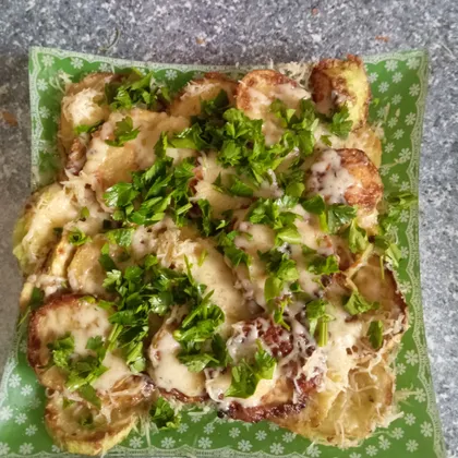 Кабачок с сыром