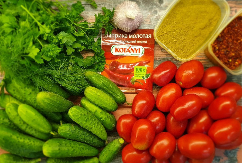 Огурчики по-грузински