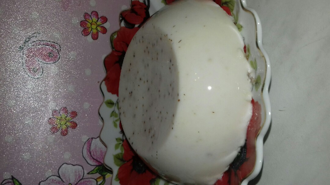 Сливочно-клубничное желе