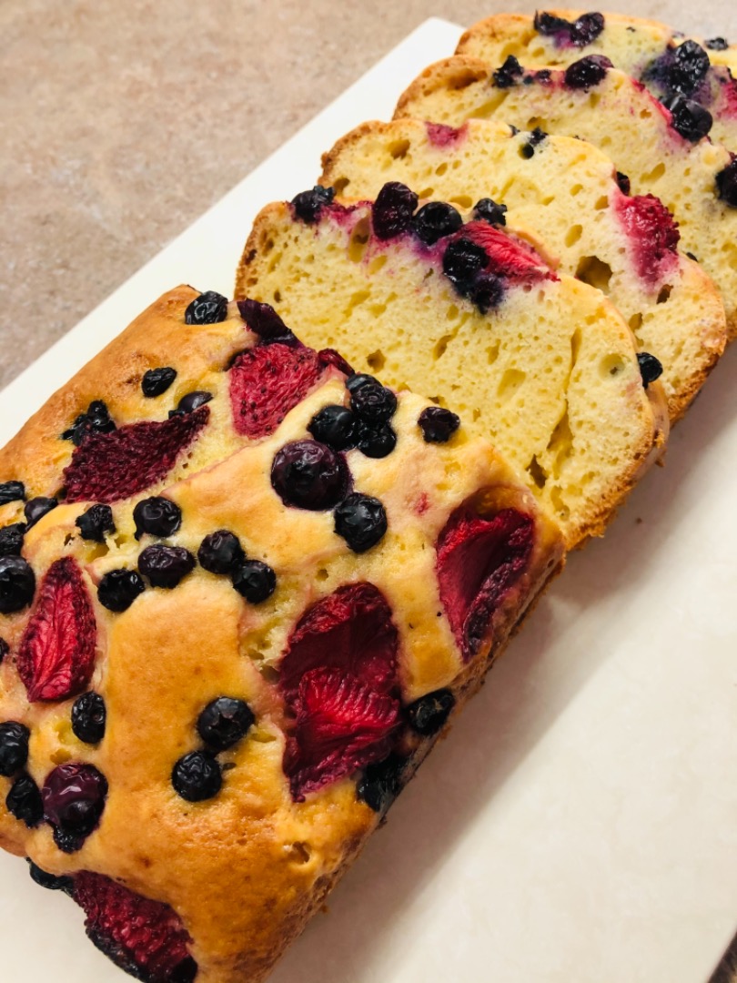 Ягодный кекс