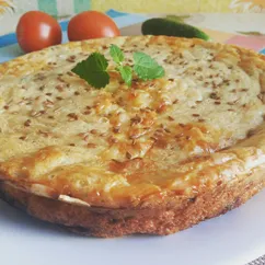 Сметанник с рыбными консервами (закусочный пирог)😋👌