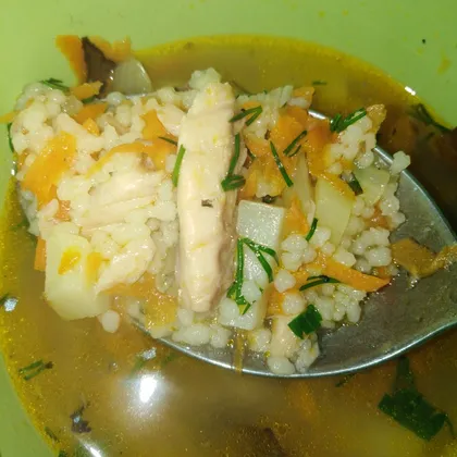 Рыбный суп с кускусом