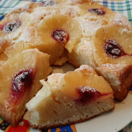 Ананасовый пирог 🍍🍰🥰