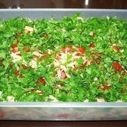 "самый вкусный салат, который я когда либо пробовала!"- название такое