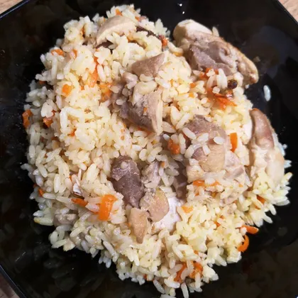 Рис с курицей (плов для худеющих)