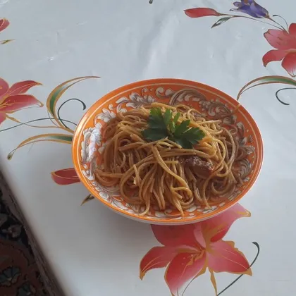 Спагетти для вегетарианцев 🍝