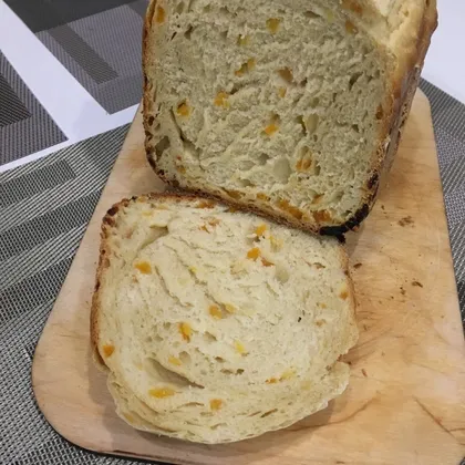 Хлеб с мёдом и курагой в хлебопечке