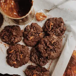 Печенье с варёной сгущёнкой 🍪