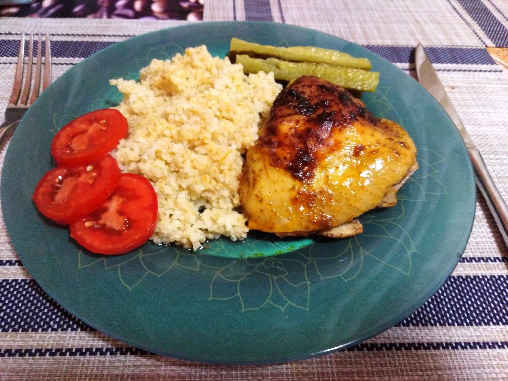 Окорочка в пряной карамели