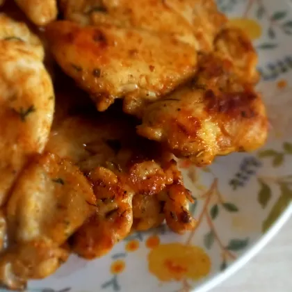 Куриная грудка в специях