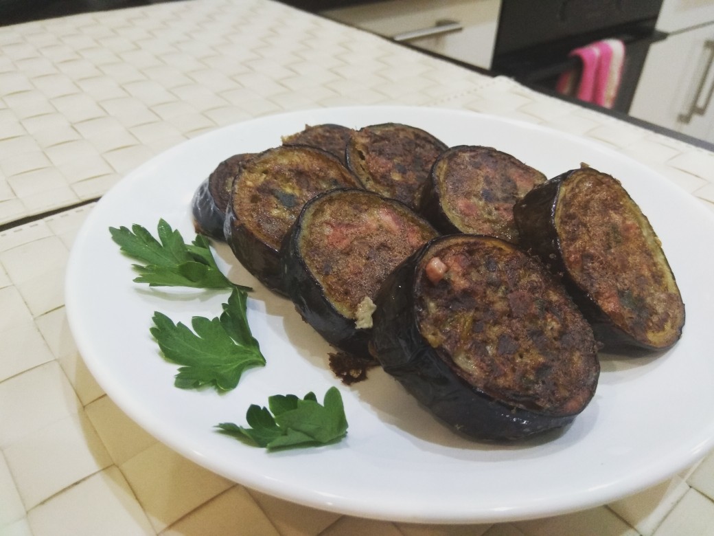 Роллы из баклажанов. Закуска из баклажанов
