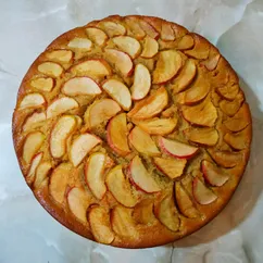 Итальянский деревенский яблочный пирог с корицей🍎🥧🍏