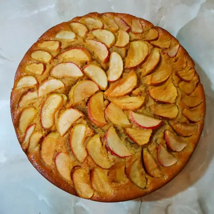 Итальянский деревенский яблочный пирог с корицей🍎🥧🍏