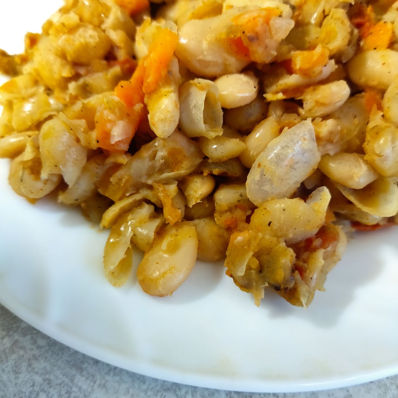 Тушеная фасоль с овощами – пошаговый рецепт приготовления с фото