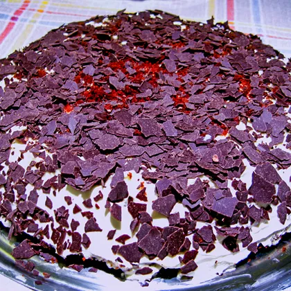 Вишнево-шоколадный торт. Обед. №3
