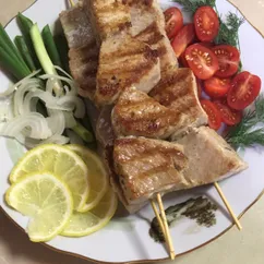 Шашлычок из тунца 🍽🐟