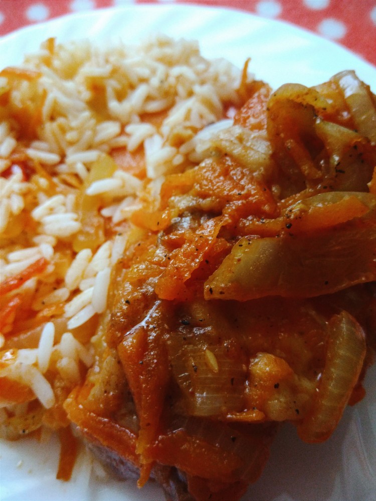 Горбуша под маринадом