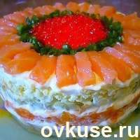 Салат из отварной рыбы, вкусных рецептов с фото Алимеро