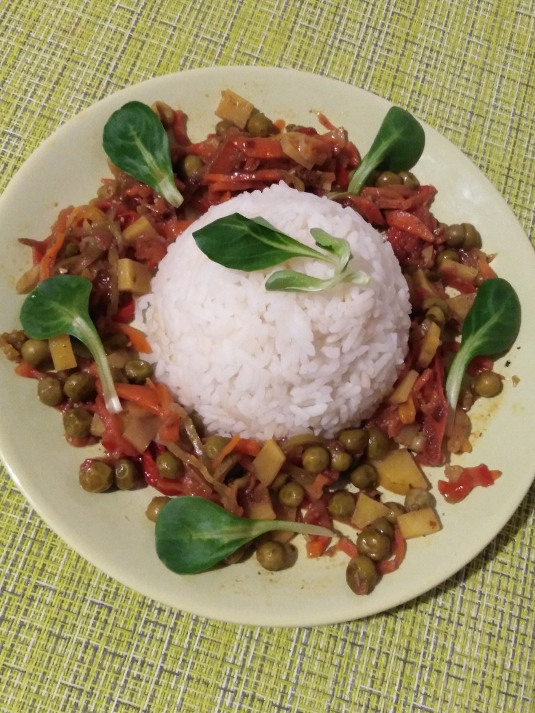 Рис по-арабски с карри - рецепт автора Ирина Мысина ✈ Амбассадор