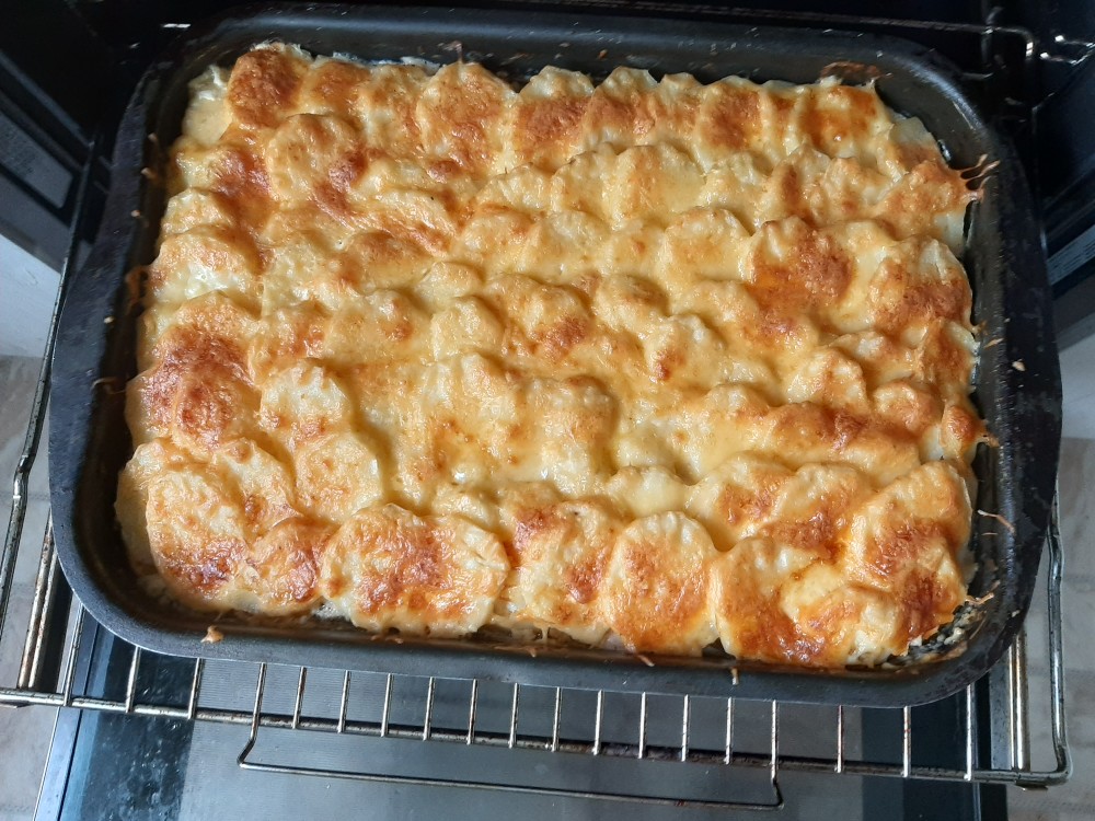 Запеканка с курицей в духовке