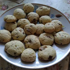 Печенье с шоколадными кусочками🍪