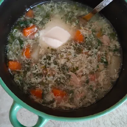 Суп из молодой крапивы