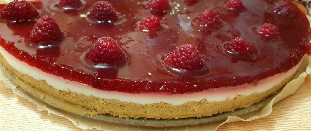 Чизкейк малиновый