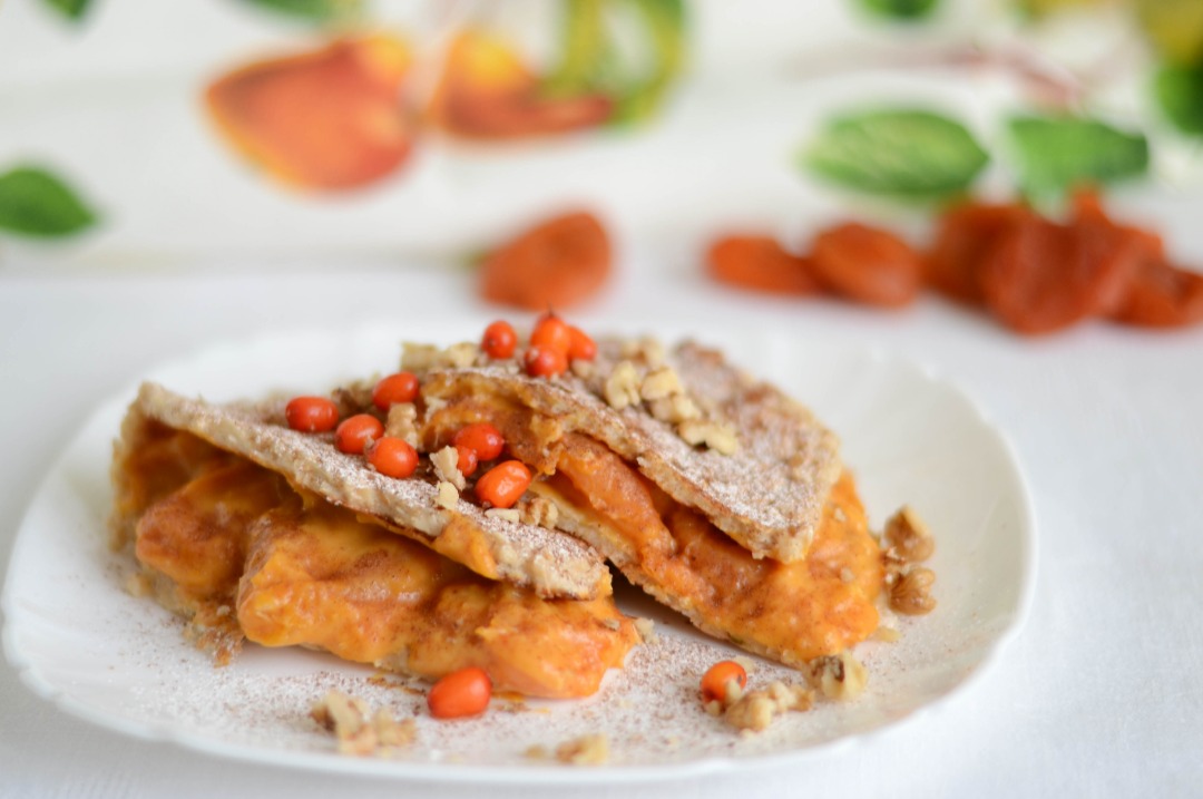 Овсяноблин с курагой (ПП)