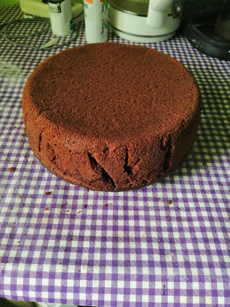 Шоколадный бисквит на сметане в мультиварке — Катенок-Поваренок!